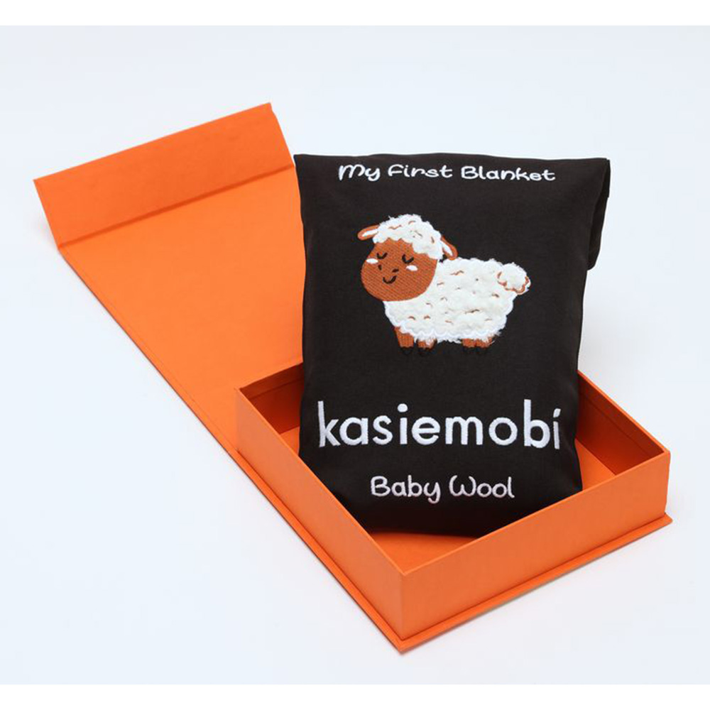 Kasiemobi - Cashmere & Merino Woollen Baby Blanket - Baby Pink