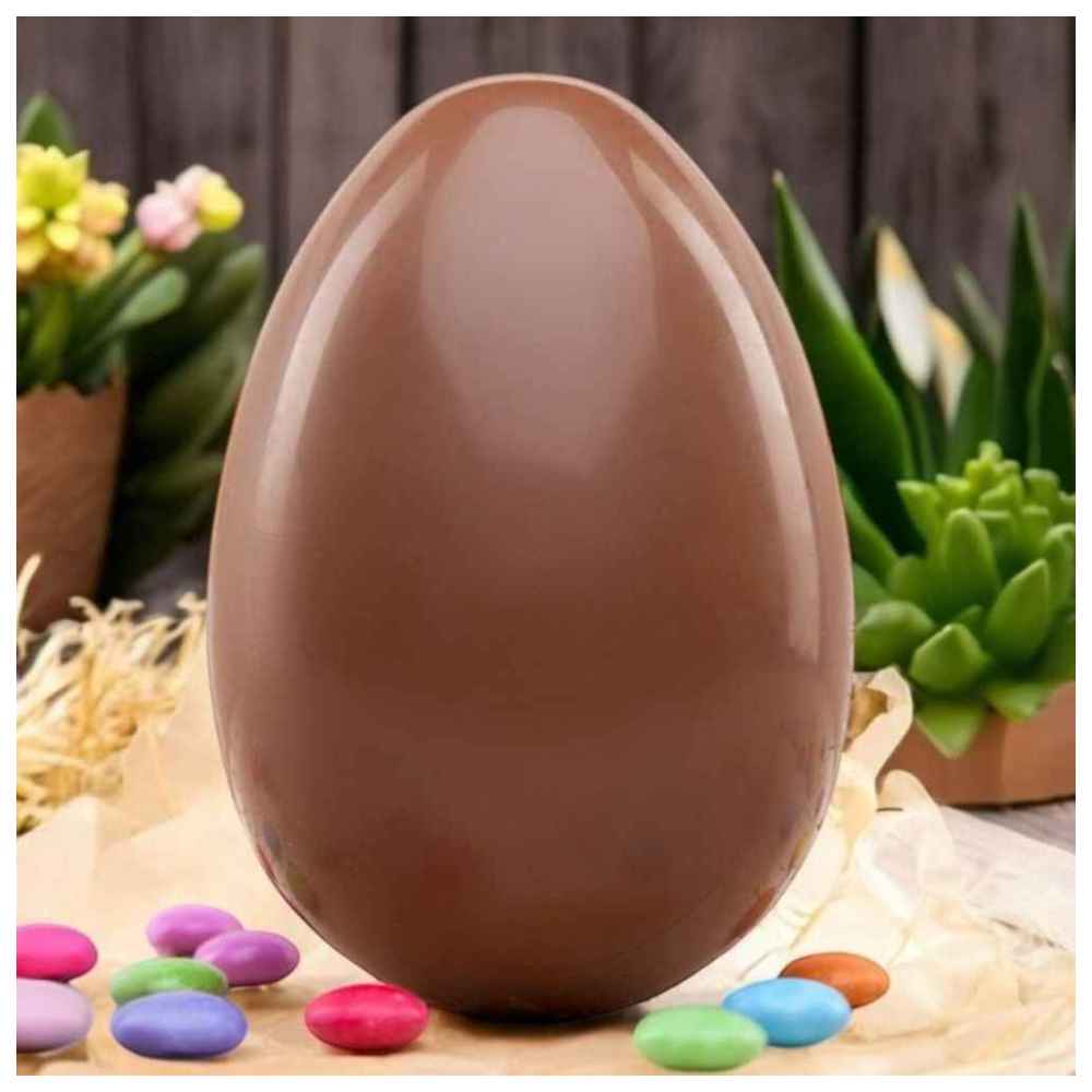 Kiam - Premium Chocolate Egg - Plain - 19 cm