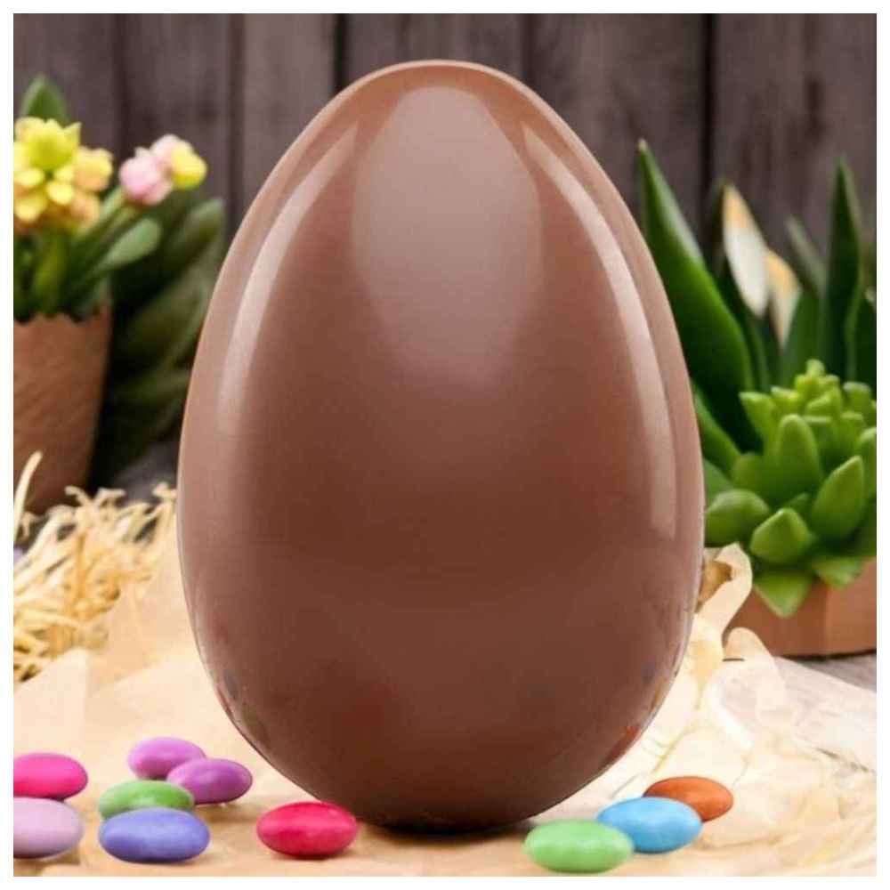Kiam - Premium Chocolate Egg - Plain - 7 cm
