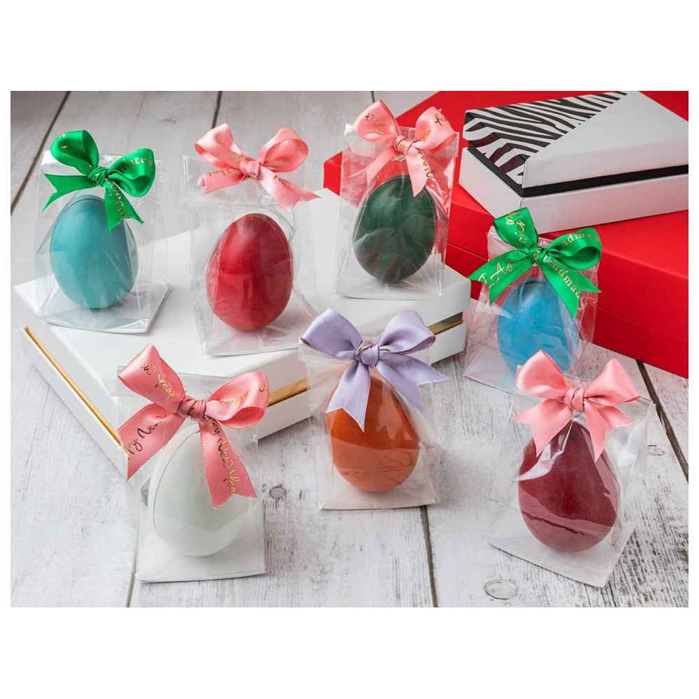 Kiam - Premium Colored Chocolate Egg - Color May Vary - 7 cm - 1 Pc