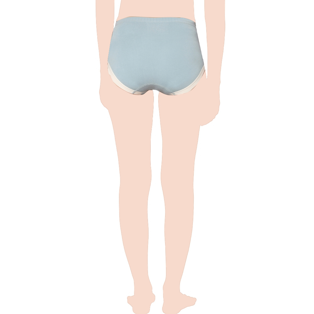 Intimate Queen - Yew Tree Bae Full-Coverage Maternity Briefs - Blue