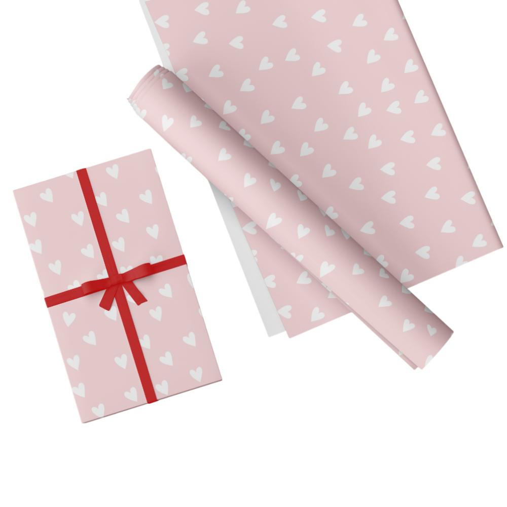 Share The Love - Gift Wrapping Paper Pack - Hearts - 043