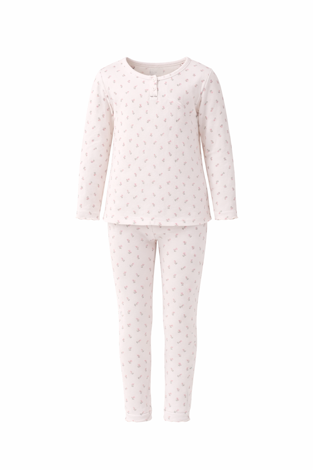 Bumbabae - 2pc-Set - Garden Spray Pajama Set - Pink