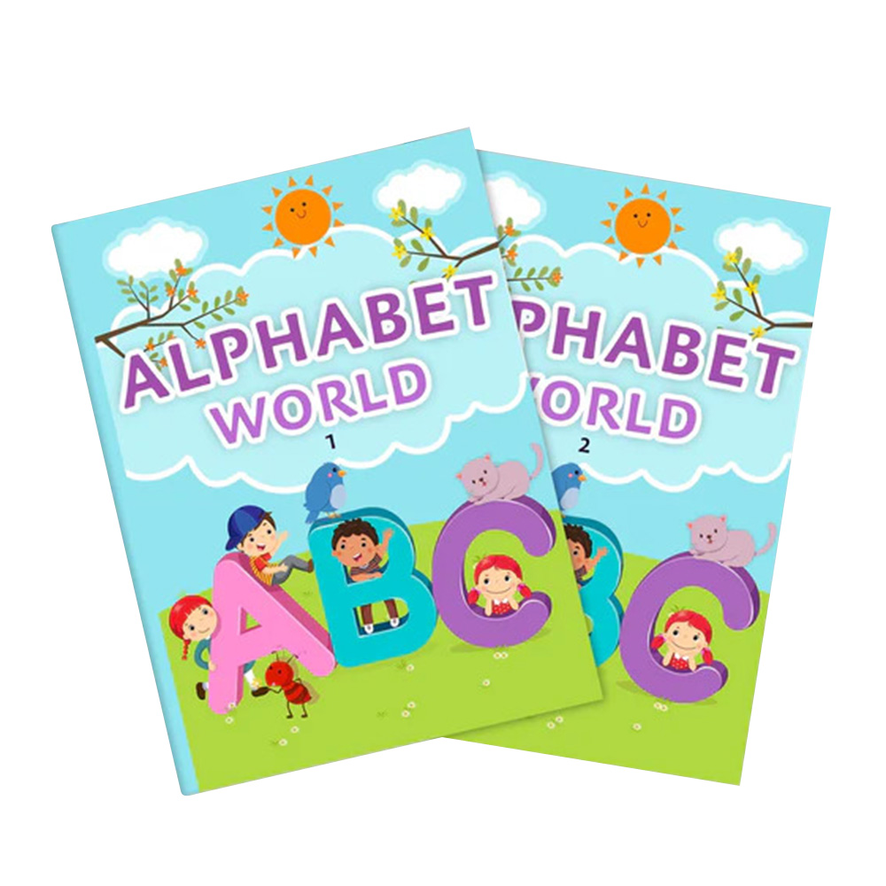 English Alphabet World Interactive Book