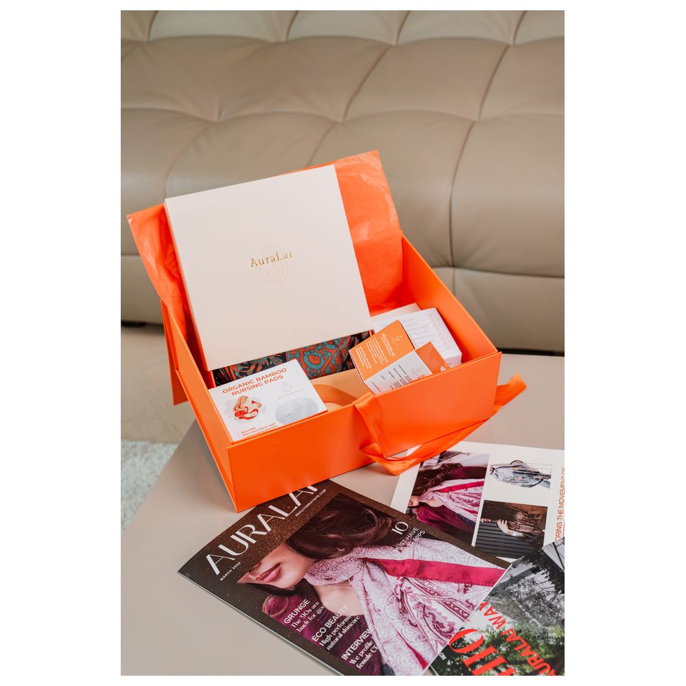 AuraLai - Premium Baby Shower Gift Box - 6 Pcs