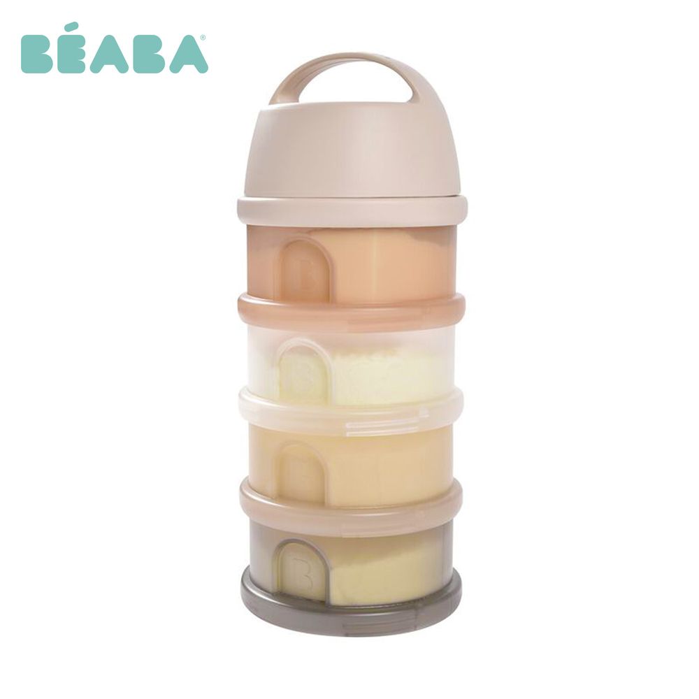Beaba Formula Milk Container 4 Clay Translucid