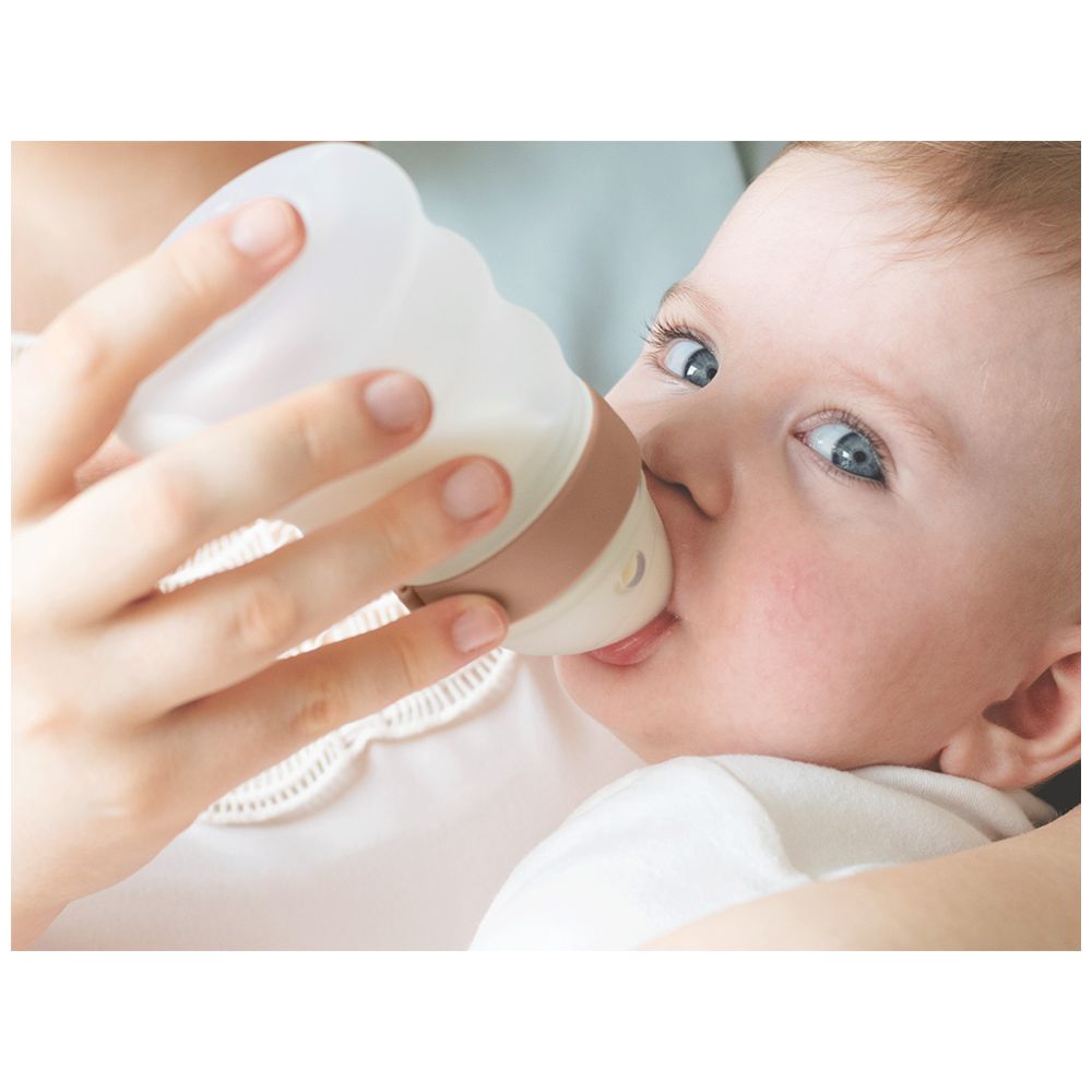 A.Kobee - 2pc-Set - Harmony Newborn & Slow Flow Feeding Bottles - 150 ml + 265 ml