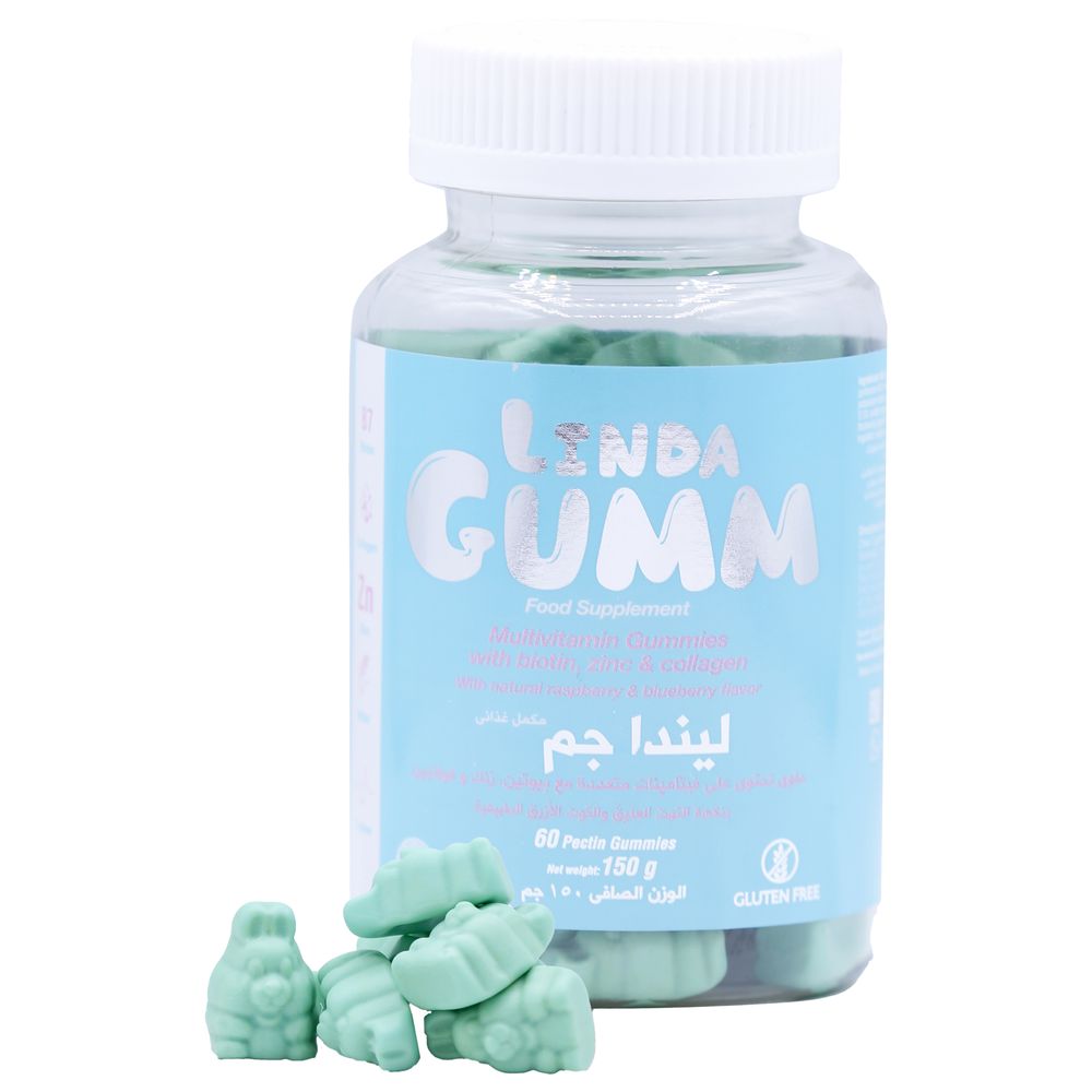 SuLinda - Lindagumm Biotin Gummy Supplement - 60 Pcs