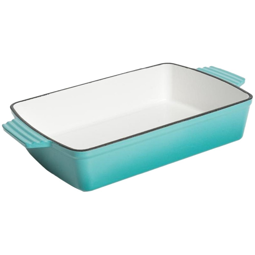 Vav Get - Enamel Cast Iron Rectangular Roasting Dish - 30.48 cm