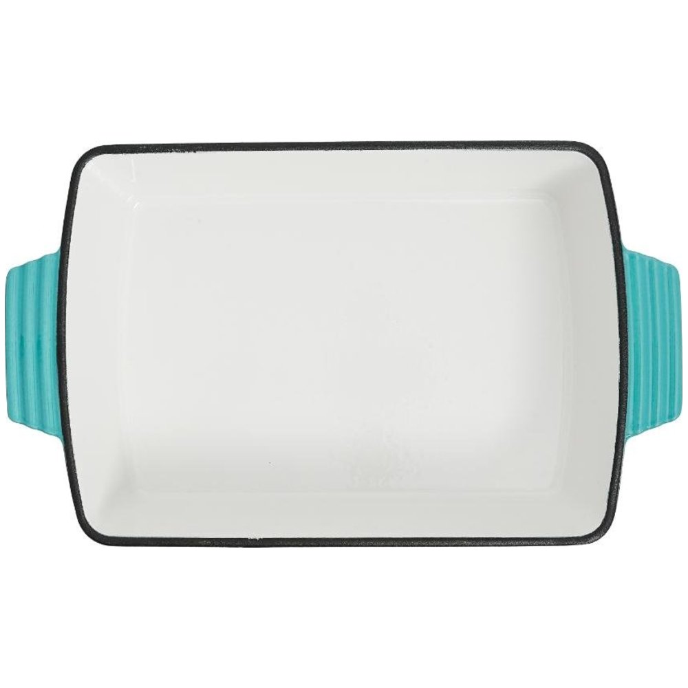 Vav Get - Enamel Cast Iron Rectangular Roasting Dish - 30.48 cm