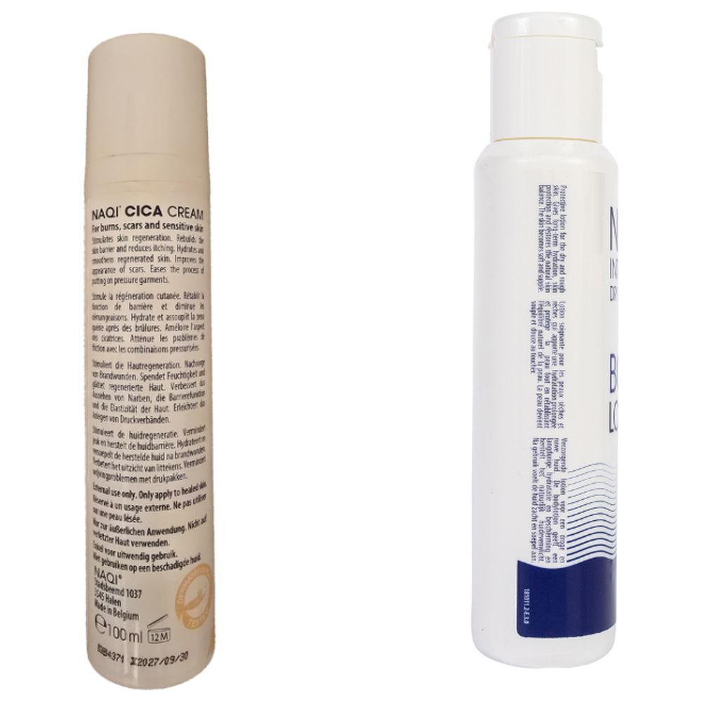 Stopical - Naqi Protective Body Lotion - 200 ml And Cica Cream - 100 ml