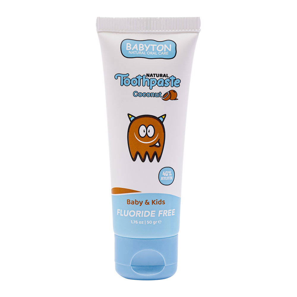 Babyton - Baby & Kids Natural Toothpaste - Coconut - 50 gm