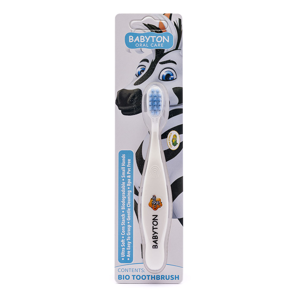 Babyton - Bio Toothbrush - Zebra