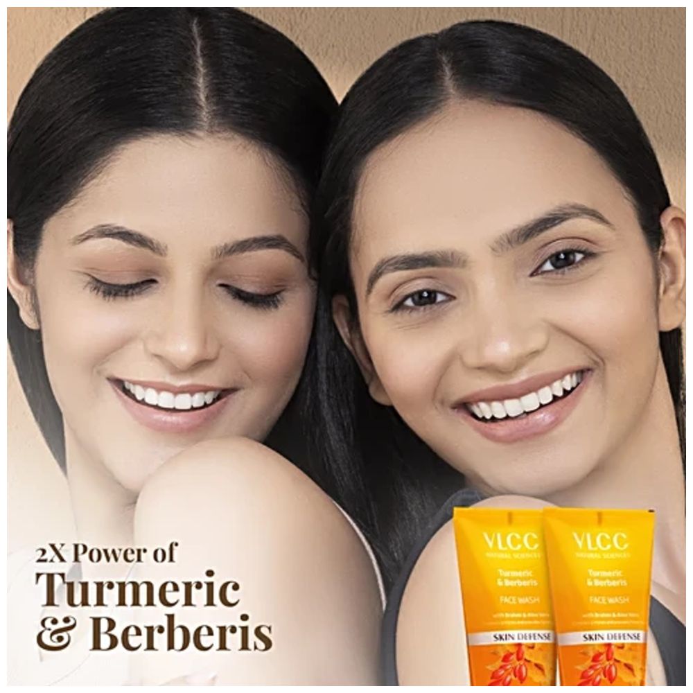 في إل سي سي - غسول الوجه بالكركم والبرباريس مع الباكوبا والألوفيرا - 150 مل