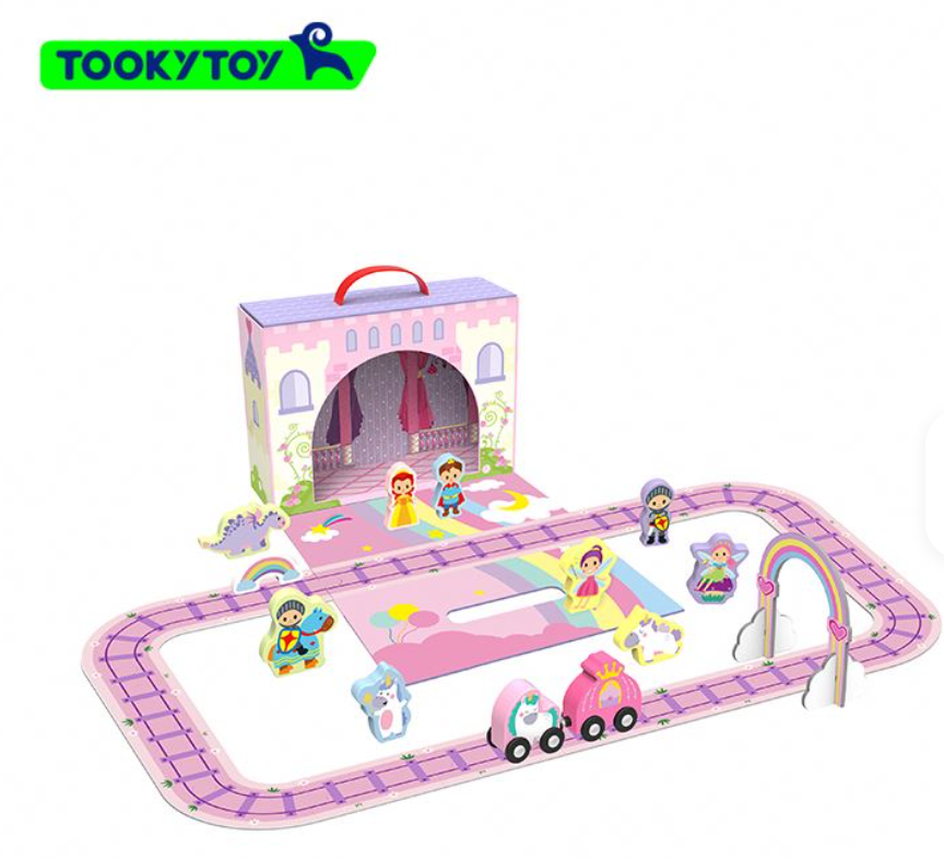 Tooky Toys Castle Play Box - 13 Pcs