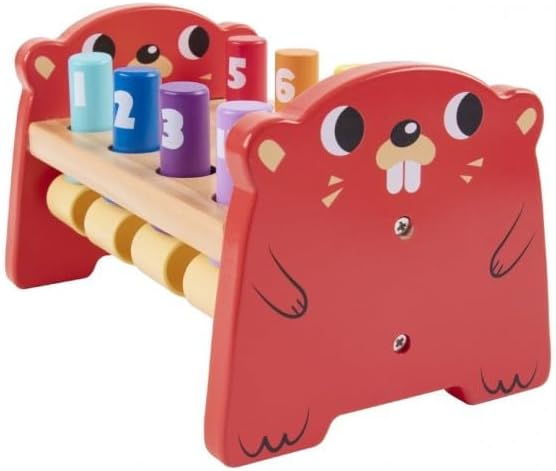 Tooky Toys Whack-a-mole Wooden Toy