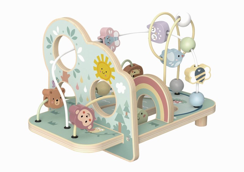 TookyToy Forest Beads Coaster - Sage Green