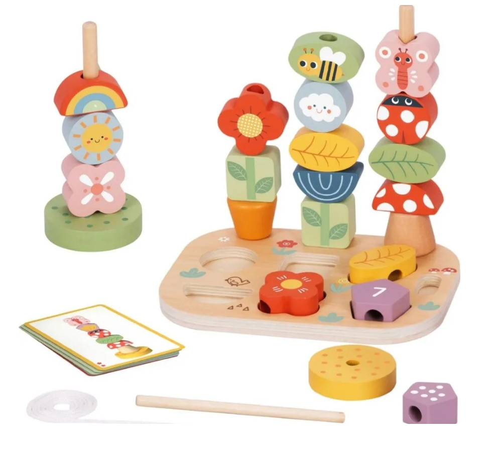 TookyToy Garden Stacking Set - 33pcs