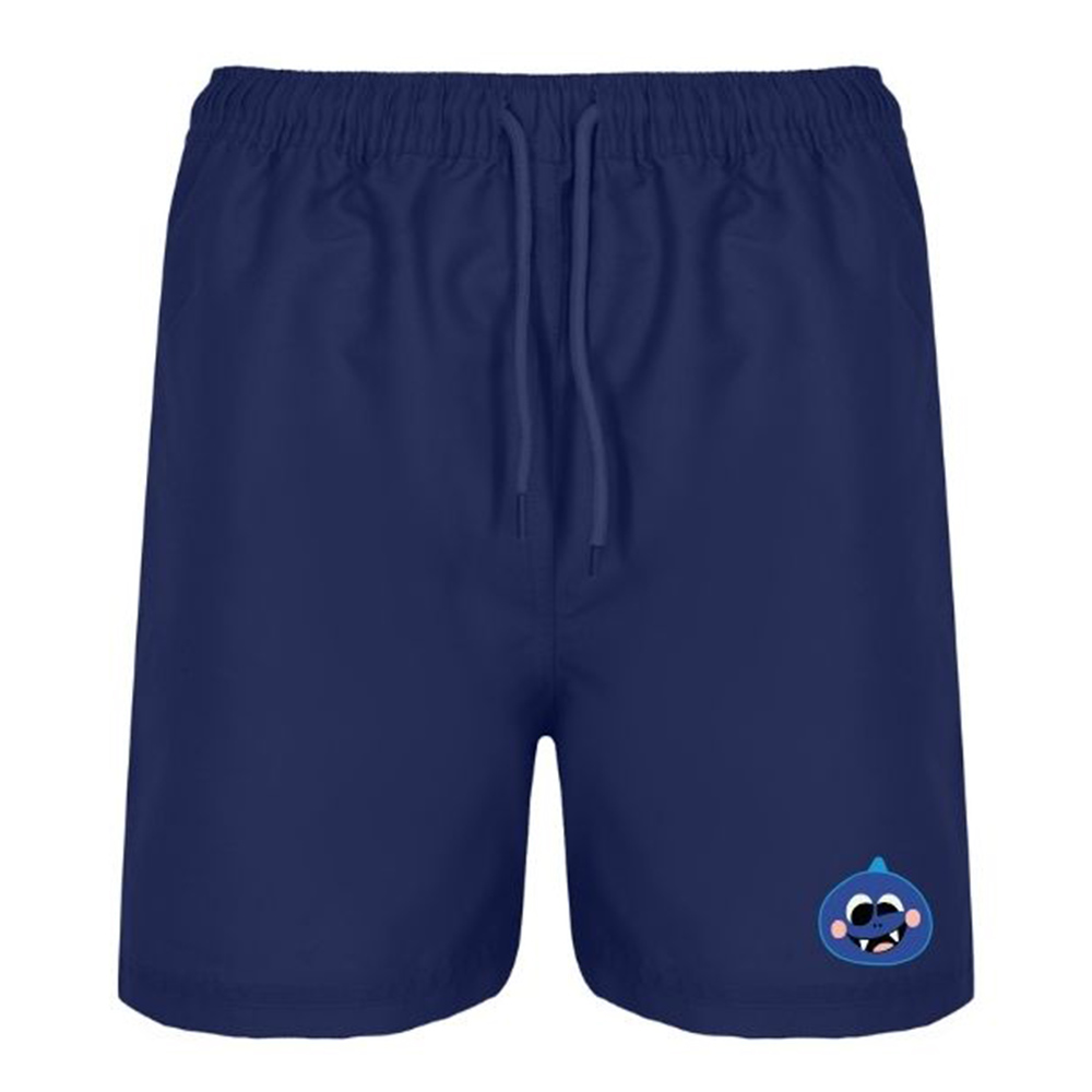 Daring Littles D-Rex Collection - Boy's UPF 50+ Swim Shorts - Blue