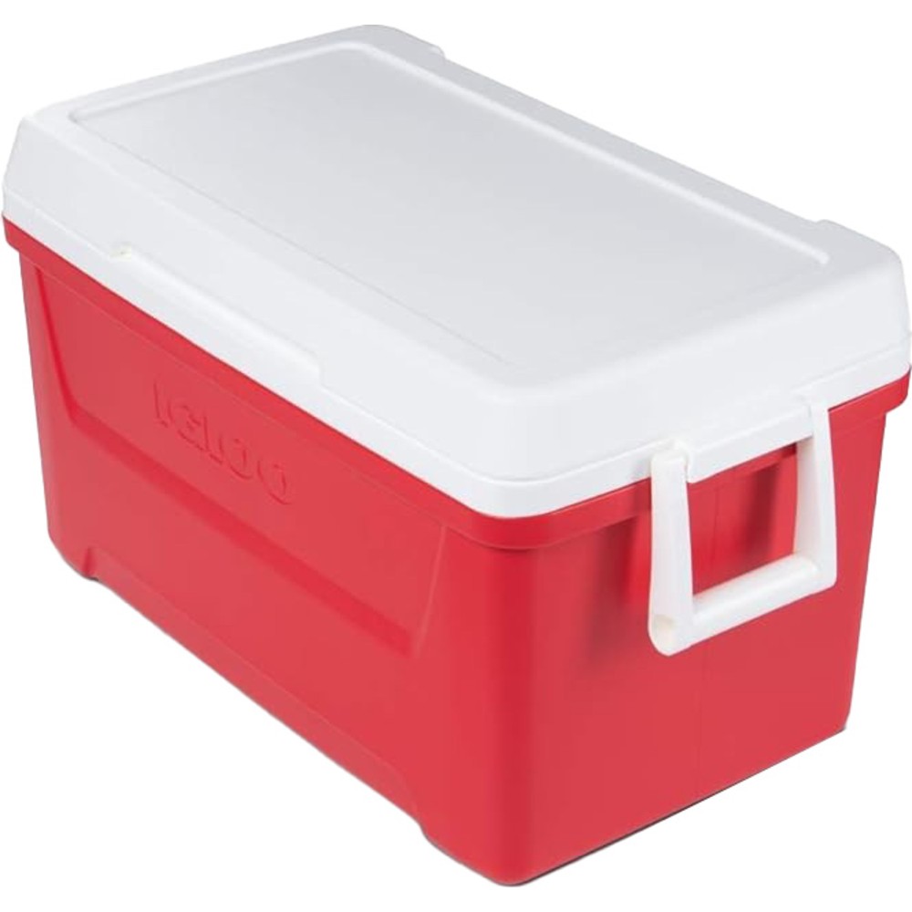 إيغلو - مبرد بمقابض حمل - أحمر لاغونا - 48 كوارت