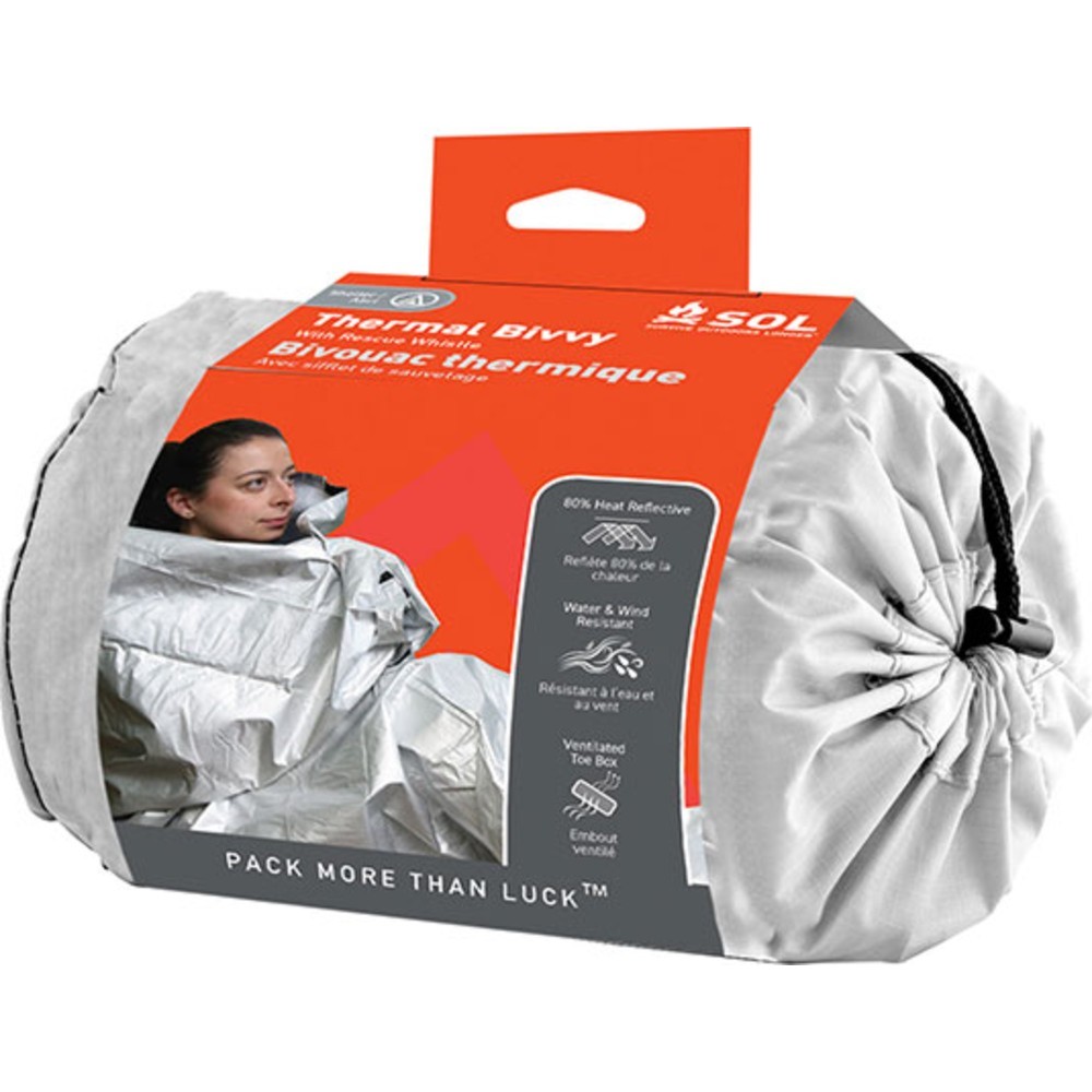 Sol Thermal Bivvy Emergency Shelter - White