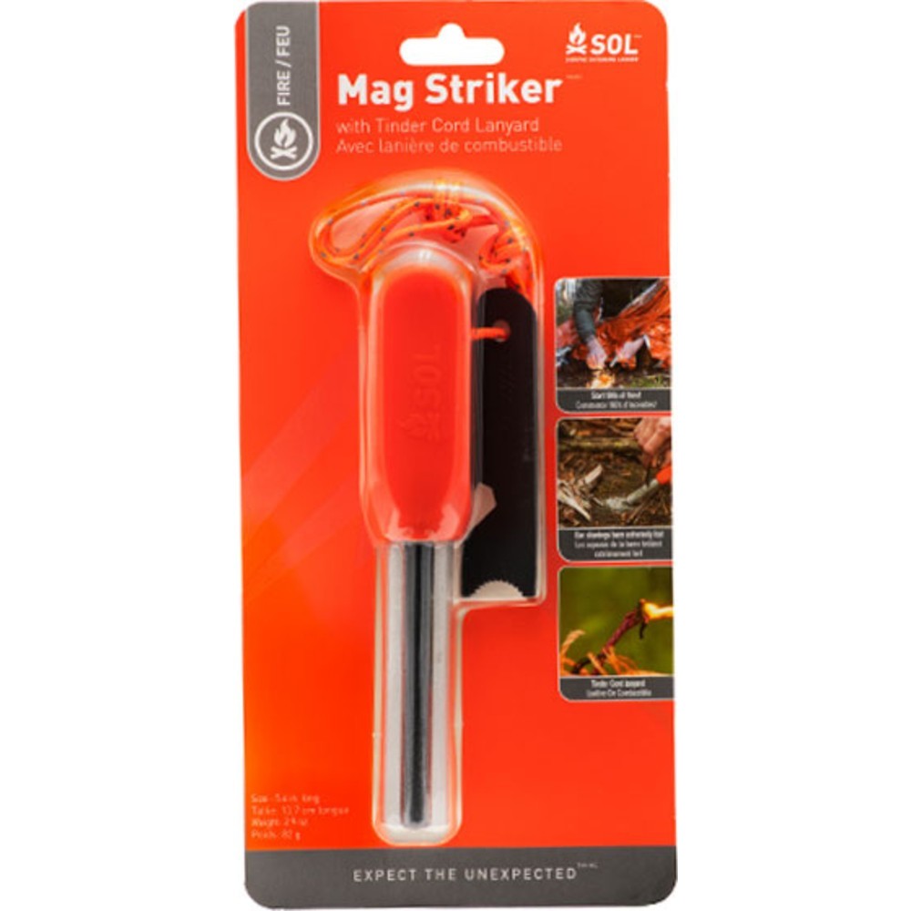 Sol Mag Striker With Tinder Cord