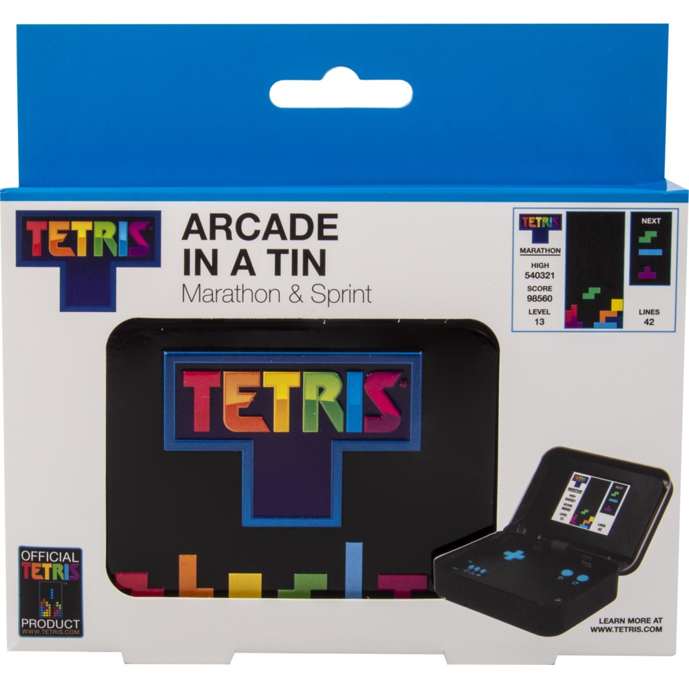 Tetris - Arcade In A Tin Video Game