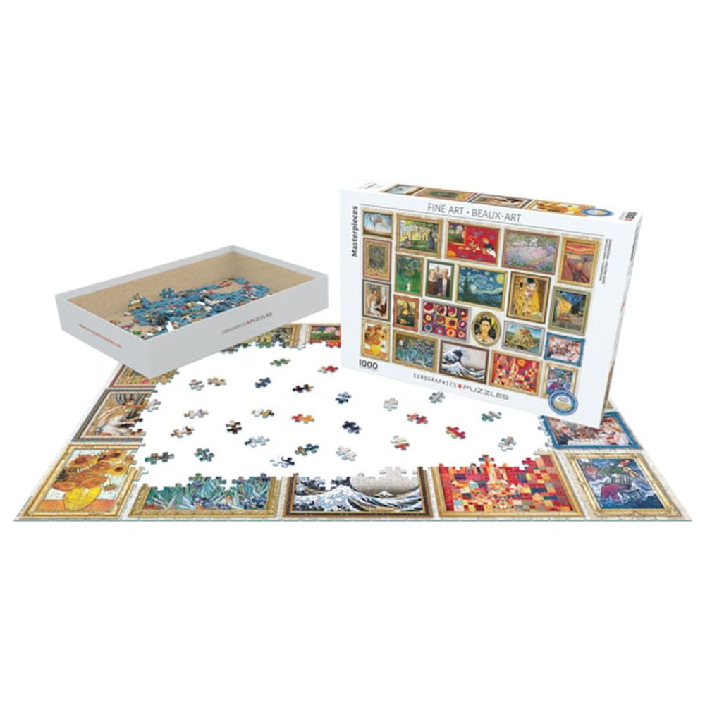 Eurographics Toys - Masterpieces Puzzle Set - 1000 Pcs