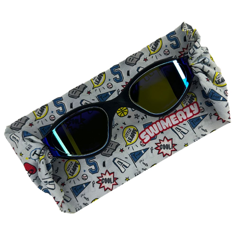 Swimeazy - Zap Mood Headband And Goggle With Mirror Lenses