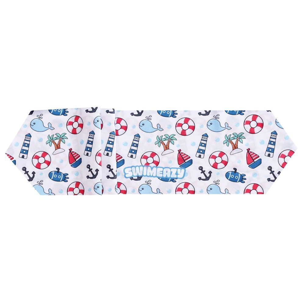 Swimeazy - Mini Sailor Headband And White Google