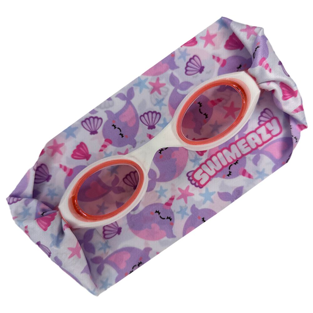 Swimeazy - Whaliboo Headband And White Goggle