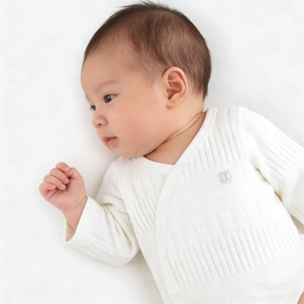 Hongyuer - Baby Pure Full Sleeve Romper