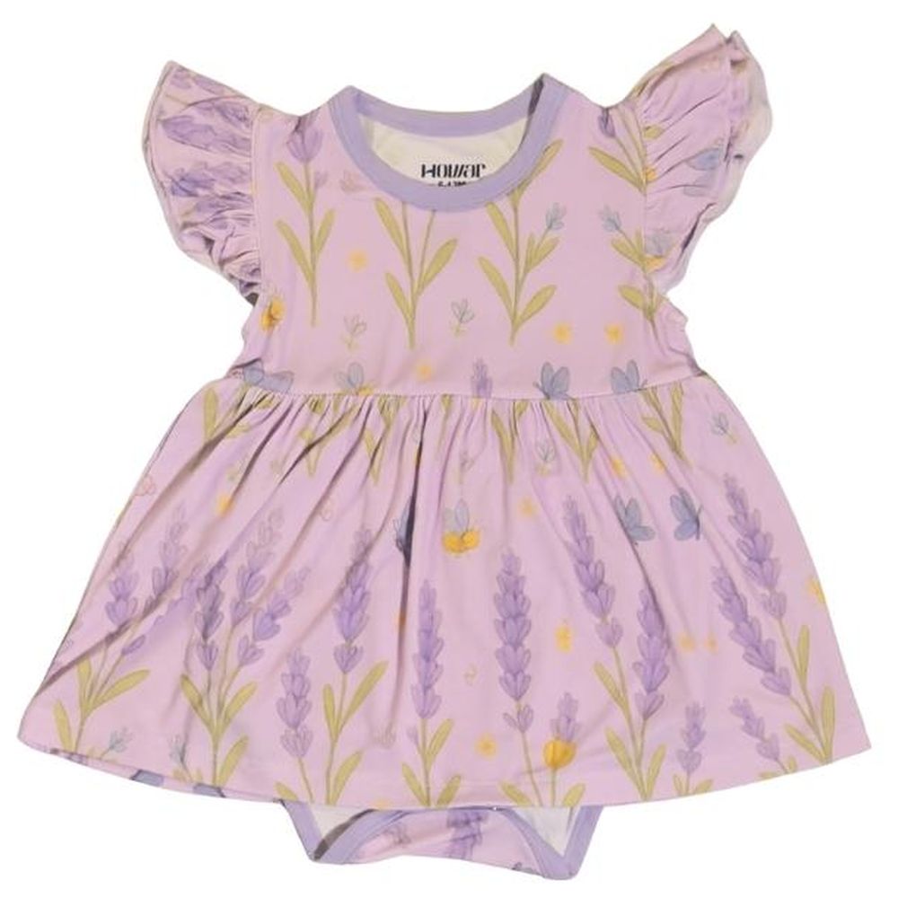 Howar Romper Dress - Lavender Breeze