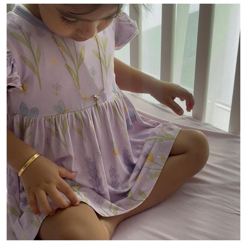 Howar Romper Dress - Lavender Breeze