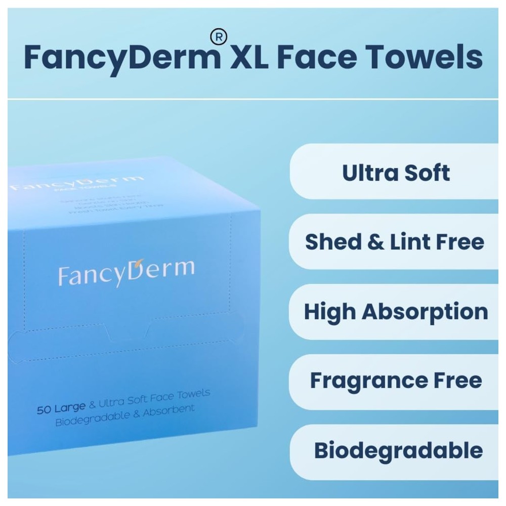Fancyderm - Disposable Face Towel - 50 Count