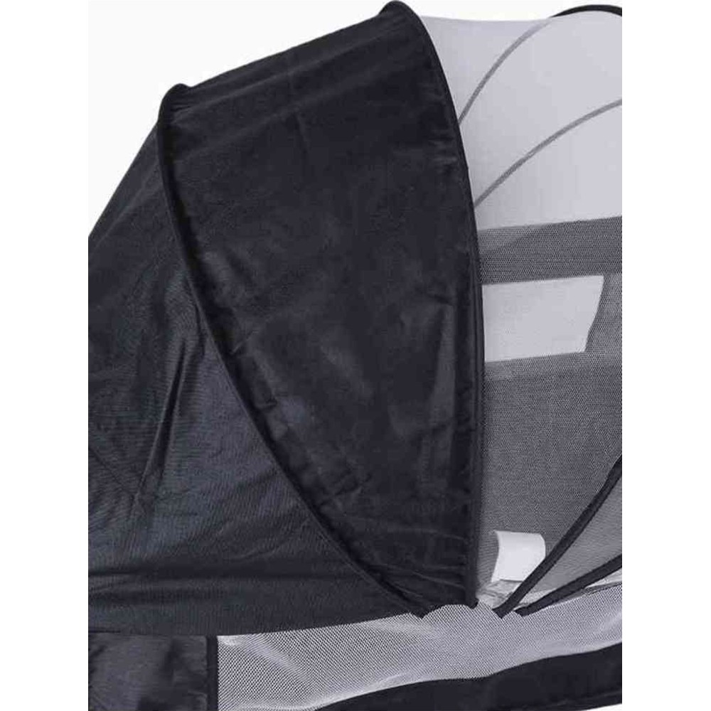 كيكيببي - سرير جانبي للأطفال 3 في 1 - رمادي داكن