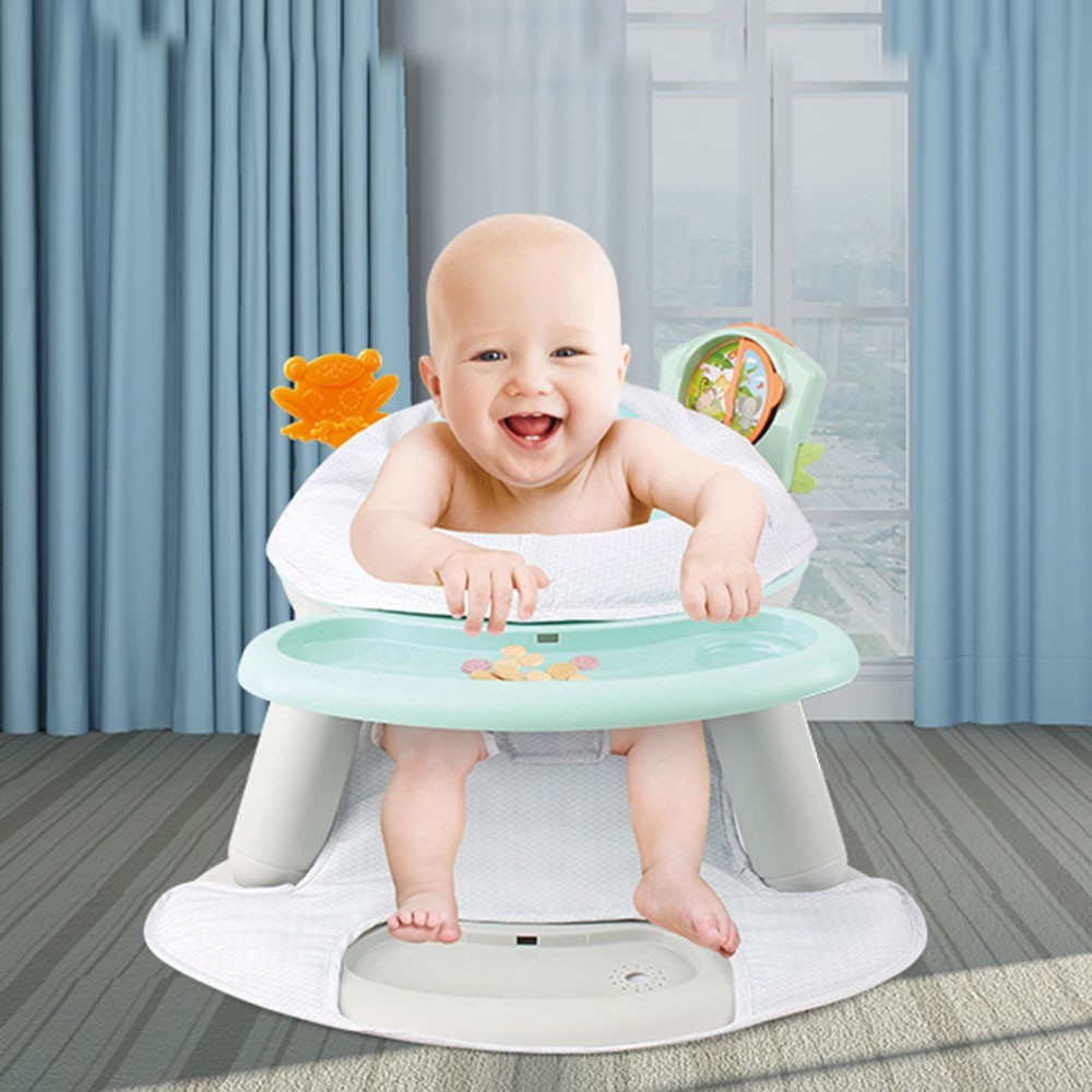 Kikibebe - 2-In-1 Baby Fitness Dining Chair With Piano