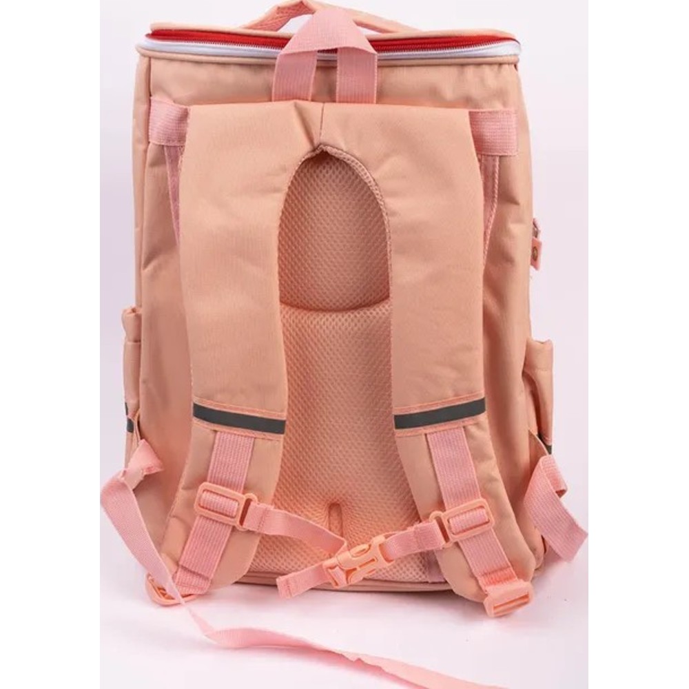 Cocobee - Cute Printed Backpack - Pink - 14.9-Inch