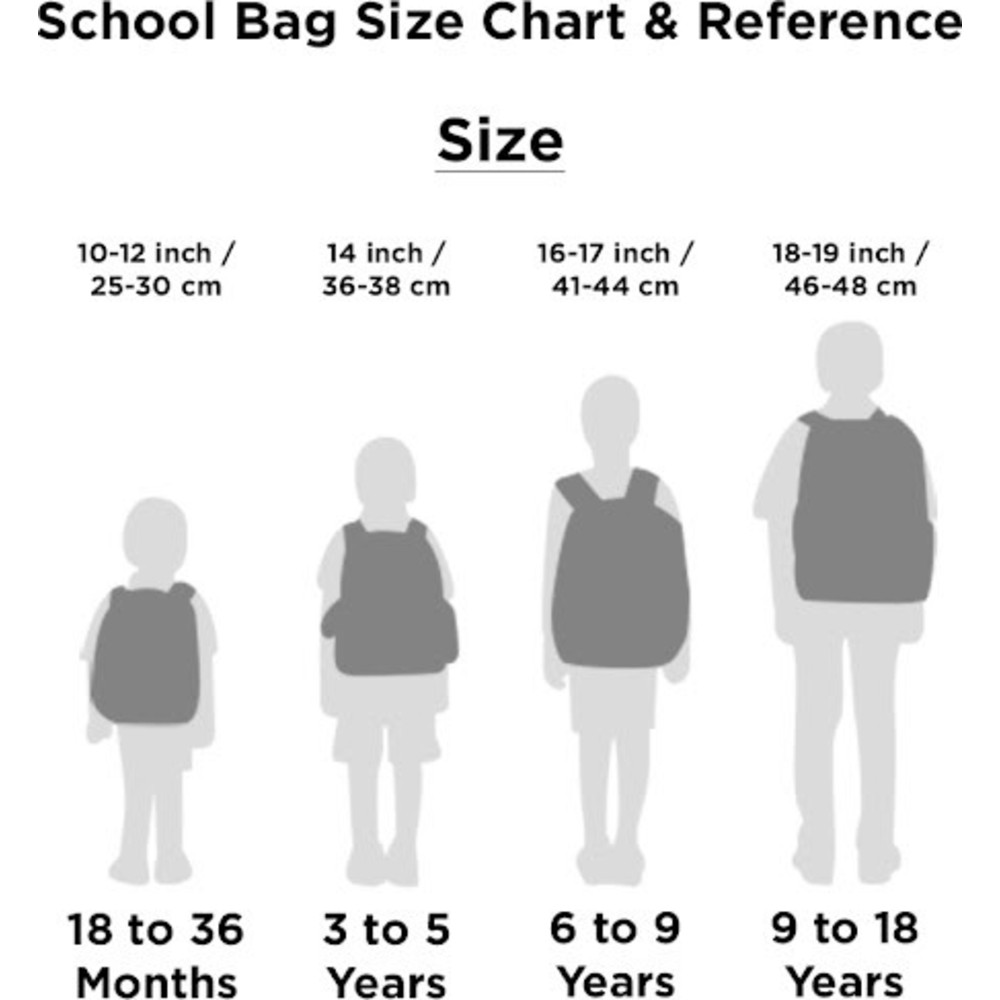 Cocobee - Aeroplane-Style Astronaut Printed Backpack - Navy Blue - 16.5-Inch