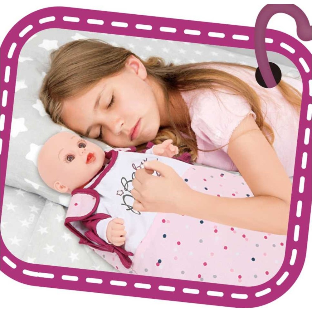 Kikibebe - Girl's Interactive Potty Training Doll With Accessories - 7 Pc Set