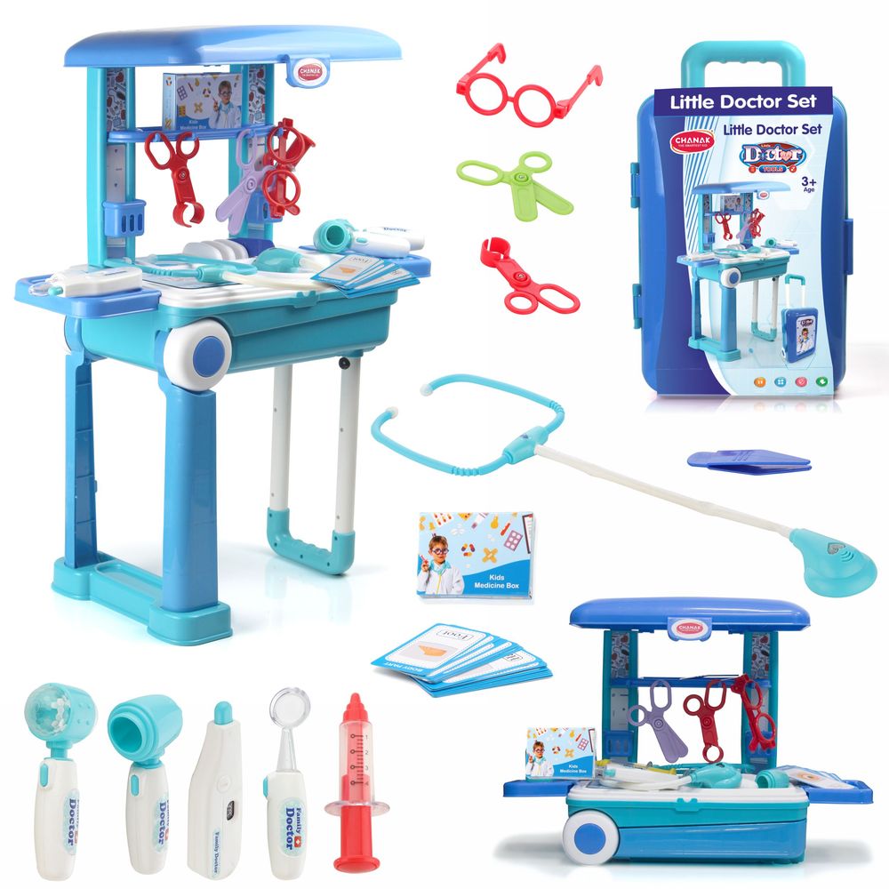 Chanak - Premium Doctor Set With Pull & Push Trolley