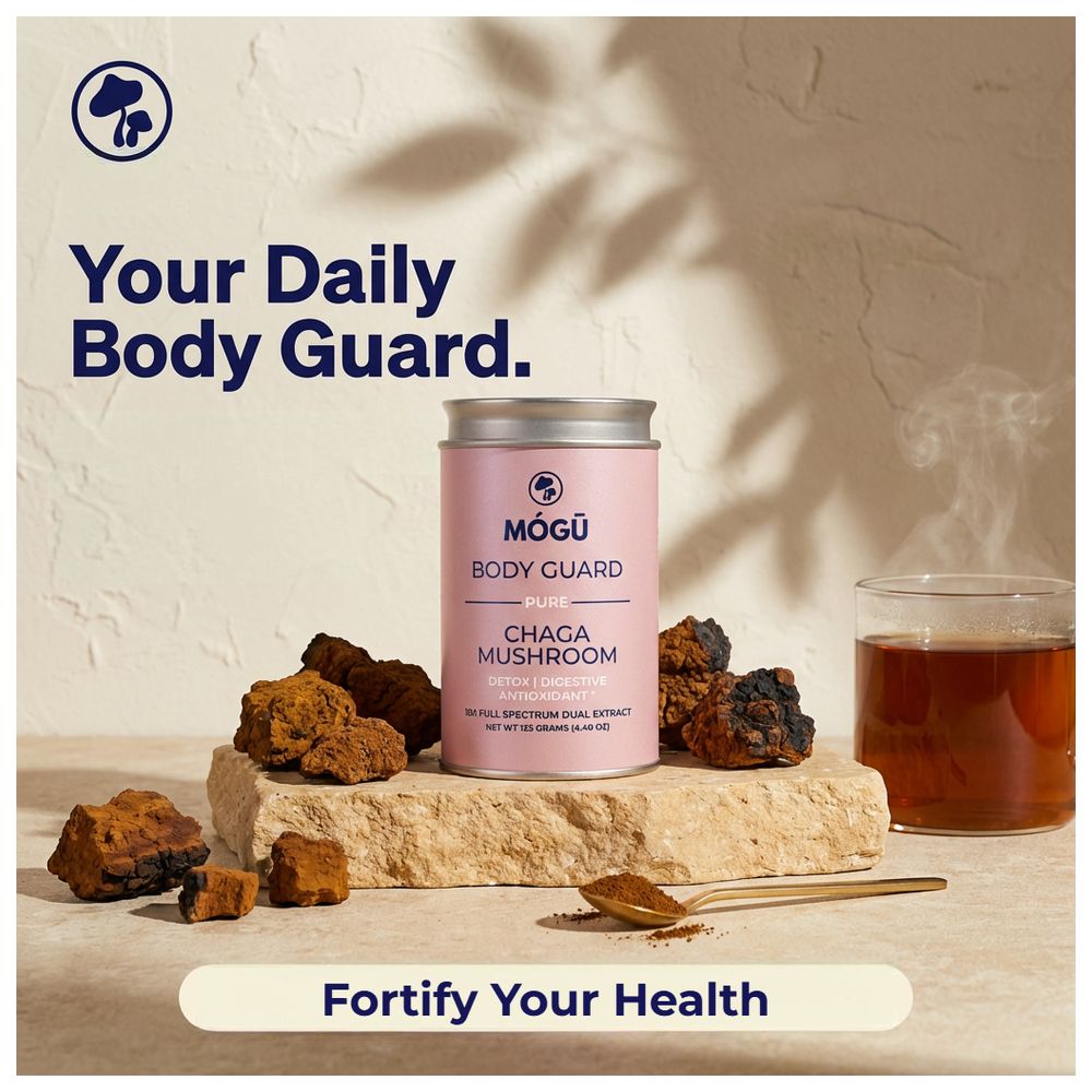 Mogu Mushrooms - Body Guard Chaga 10:1 Extract Powder - 125 gm
