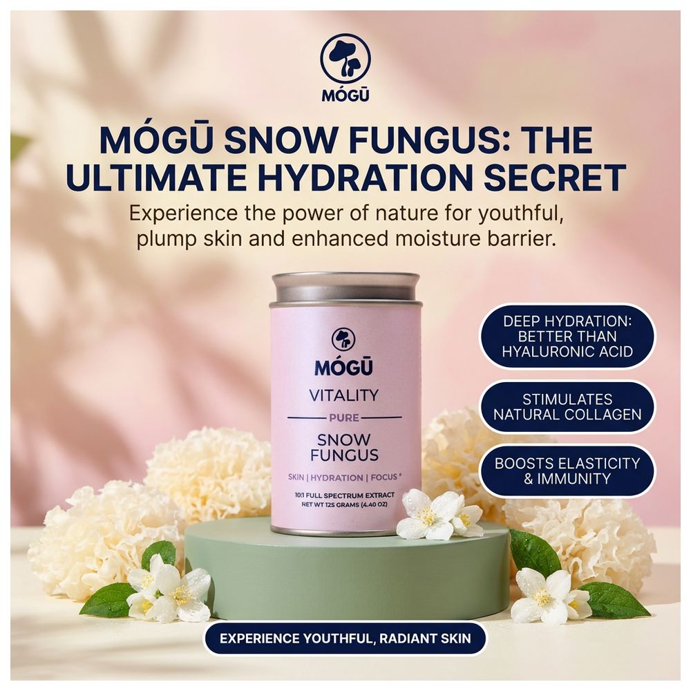 Mogu Mushrooms - Vitality Snow Fungus 10:1 Extract Powder - 125 gm