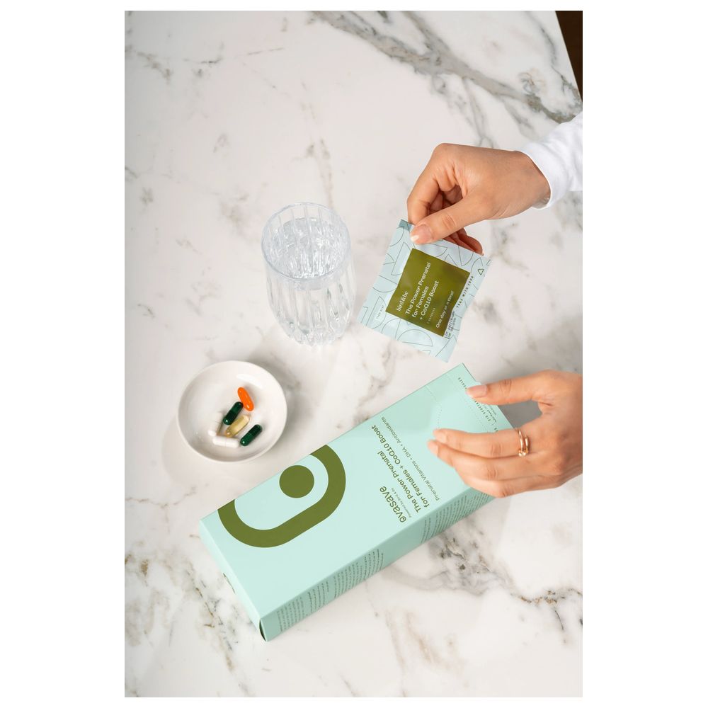 أوفاسيف - كبسولات داعمة لخصوبة المرأة قبل الولادة مع إنزيم Q10 المساعد - 210 كبسولة