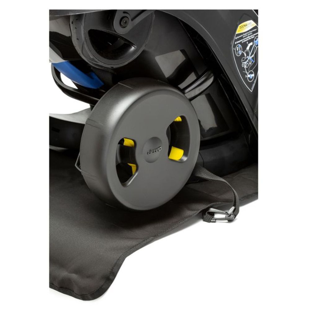 دونا - أغطية حماية العجلات لعربية الأطفال فقط - أسود - عدد 2