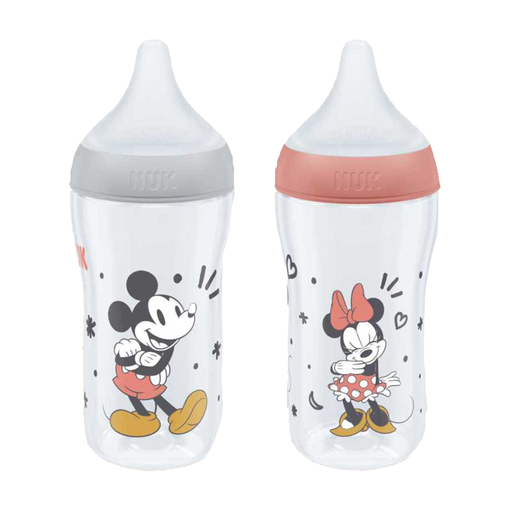 Nuk - Perfect Match Mickey Mouse Baby Feeding Bottle - 260 ml