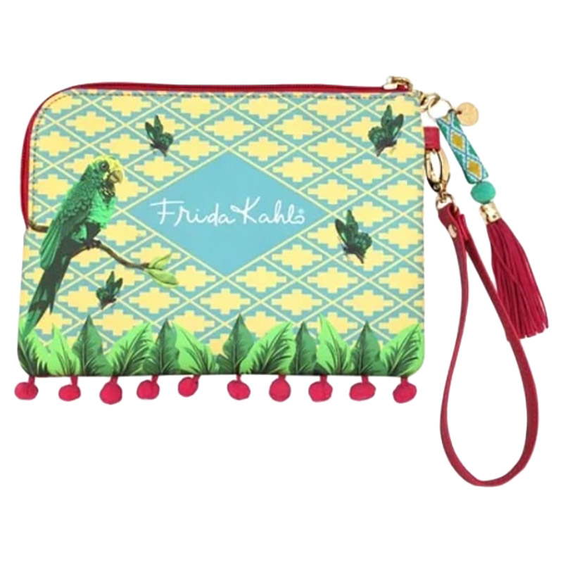 House Of Disaster - Frida Kahlo Parrot Make Up Bag