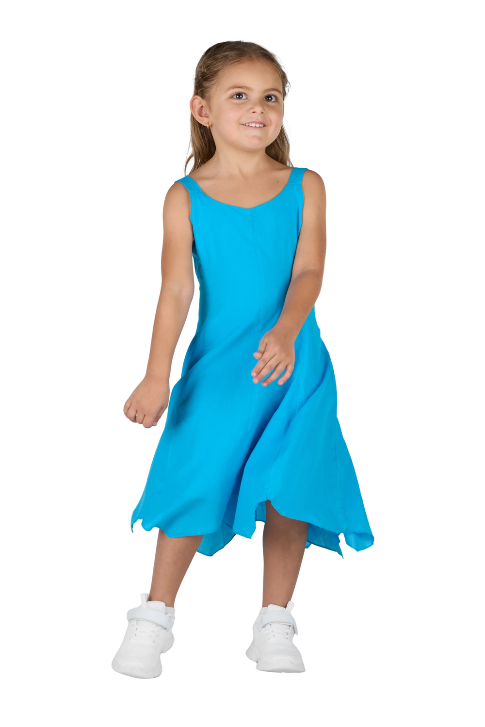 Just Nature - Girl's Eva Asymmetric Hem Dress