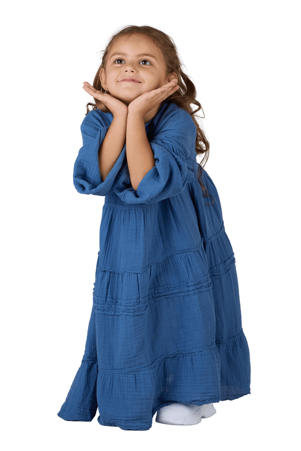 Just Nature - Girl's Polyanna Long Sleeves Dress