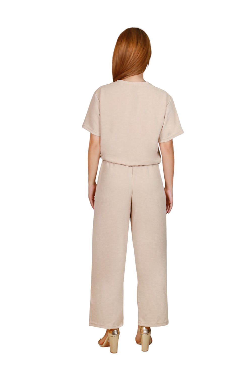 Veronica - Stylish Comfortable 2pc - Co-Ord Set - Beige